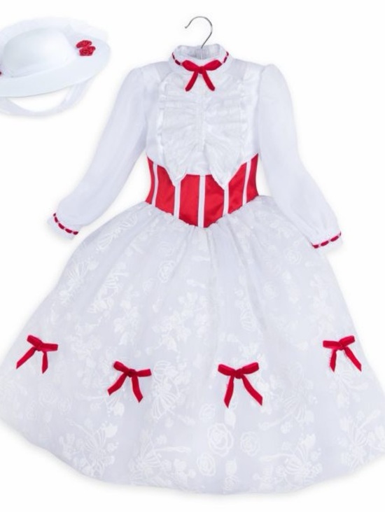 Disney Other - Disney Mary Poppins Jolly Holiday Costume Dress & Hat